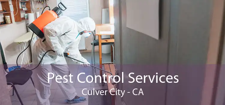 Pest Control Services Culver City - CA