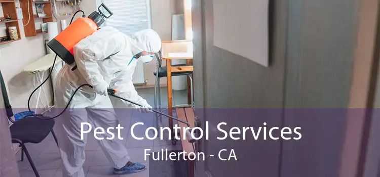 Pest Control Services Fullerton - CA
